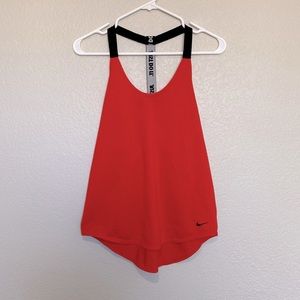Nike Dri-fit Tank - Red (S)